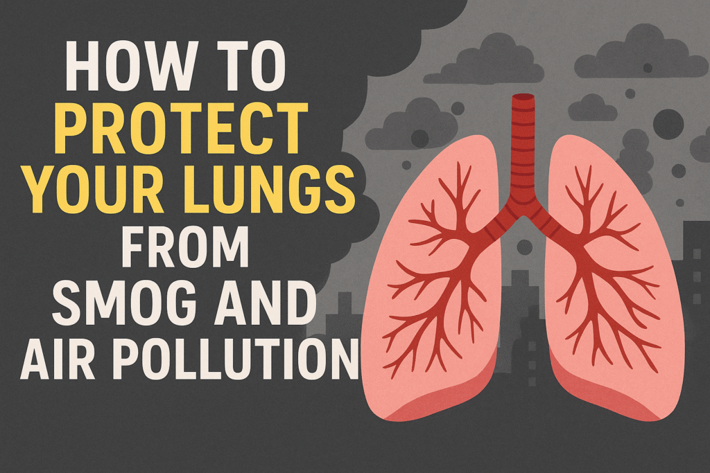 how to protect your lungs from smog and air pollution