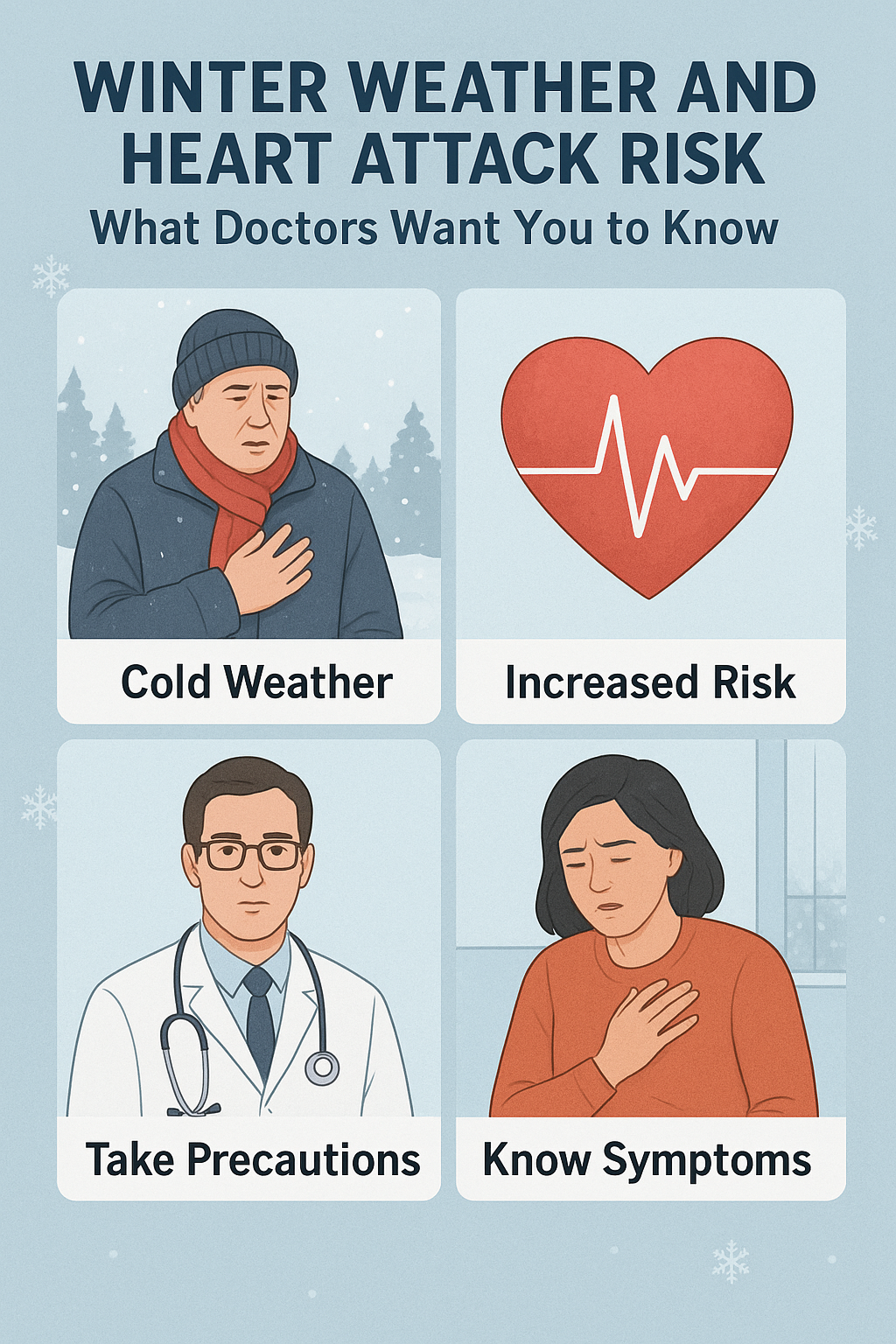 Cold Weather Increase Heart Attack Risk