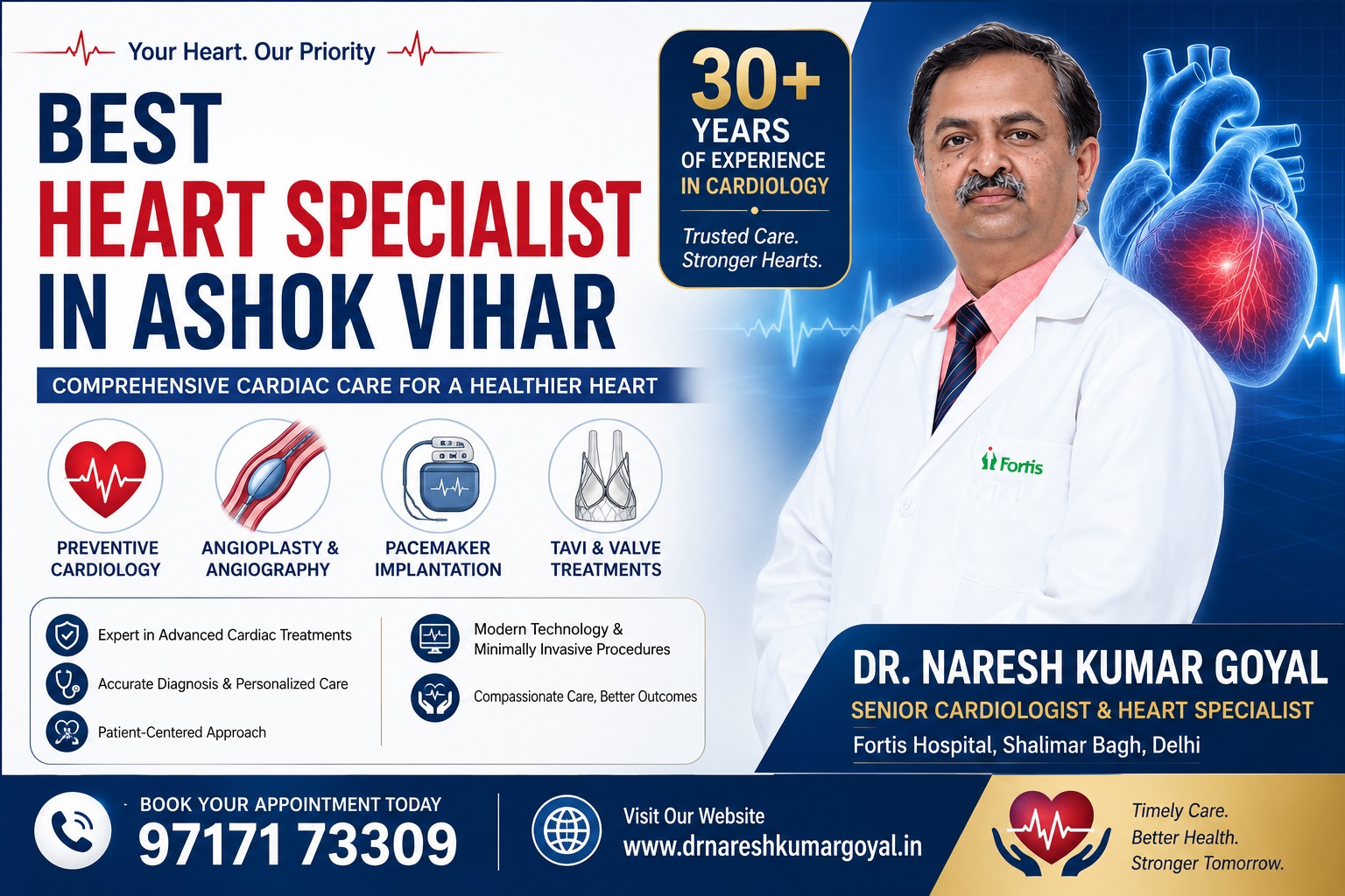 Best Heart Specialist in Ashok Vihar