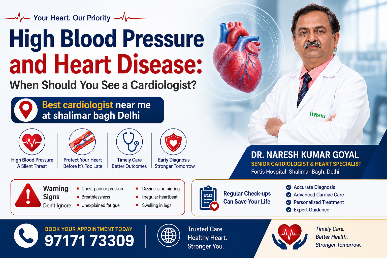 Best cardiologist near me at shalimar bagh Delhi